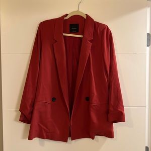 Burnt orange blazer